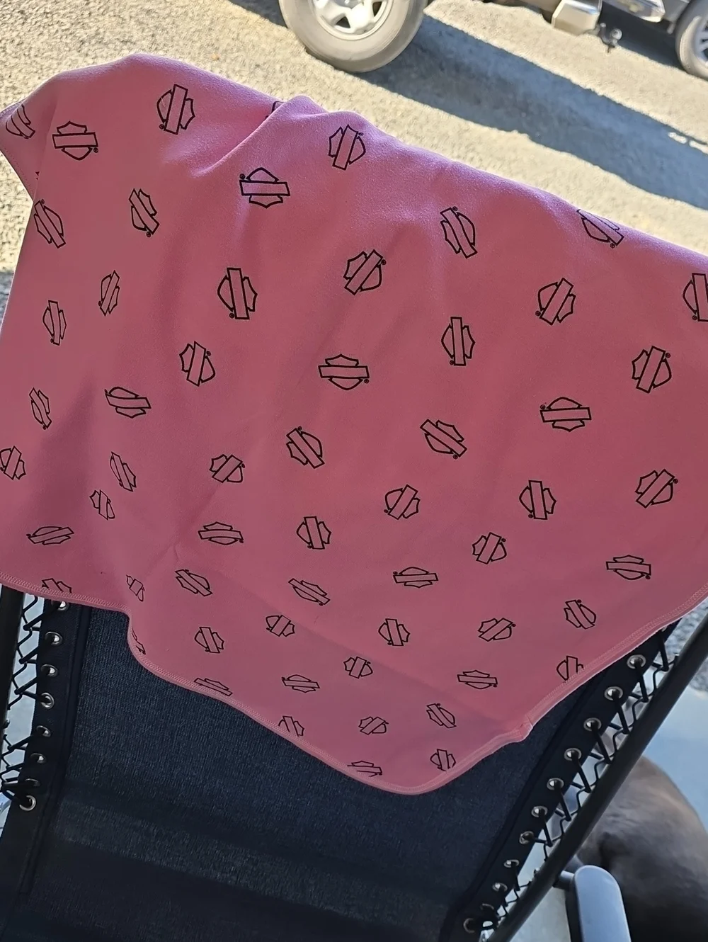 Harley Davidson Baby Blanket